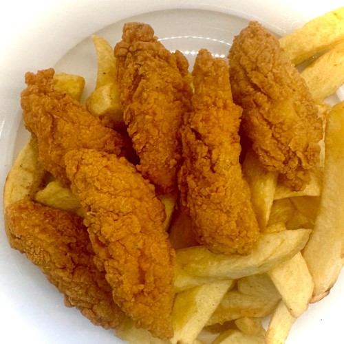 Crunchy Breaded Chicken Strips 