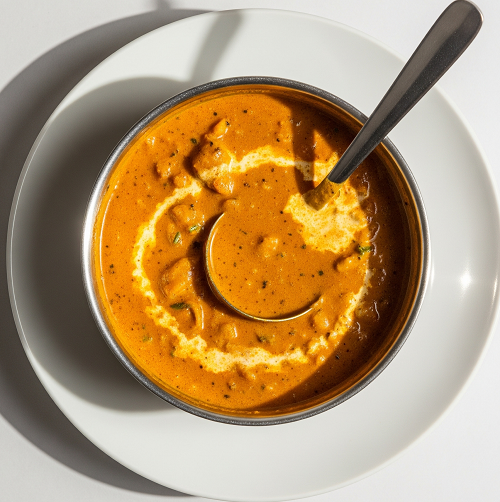 Curry Poured Over Chips 